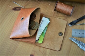 Minimalistická stylová peněženka